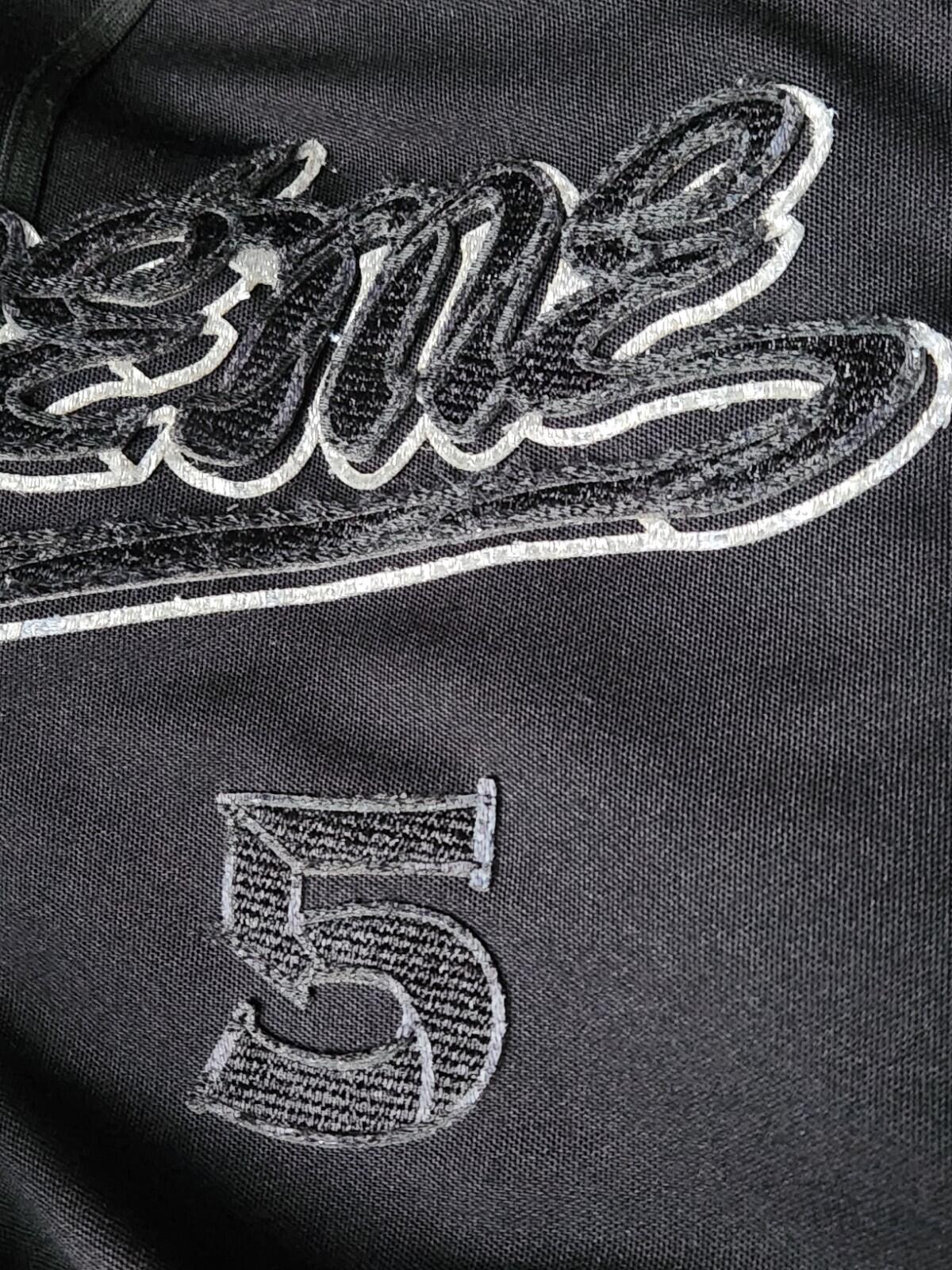 SS22 Supreme Baseball-Trikot Kapuzenpullover Schwarz Größe XL