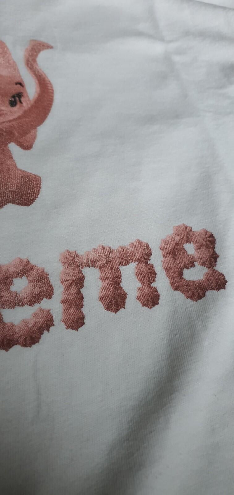 SS17 Supreme Elephant Tee weißes T-Shirt Größe L Made In U.S.A