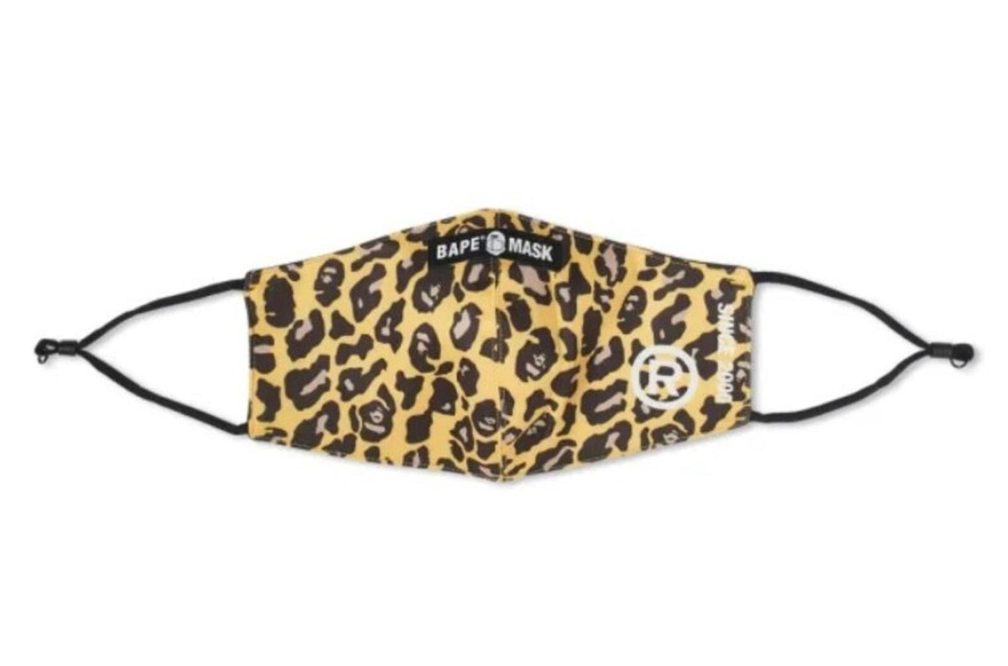 A BATHING APE leopard camo face mask RRP £49 orange BAPE Accessory