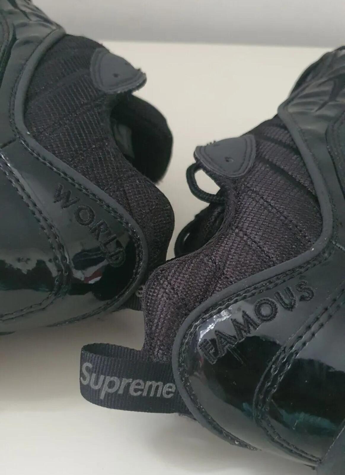 SS16 Supreme Nike Air Max 98 Black US 8.5 UK 7.5  EU 42 reflective lot Trainers