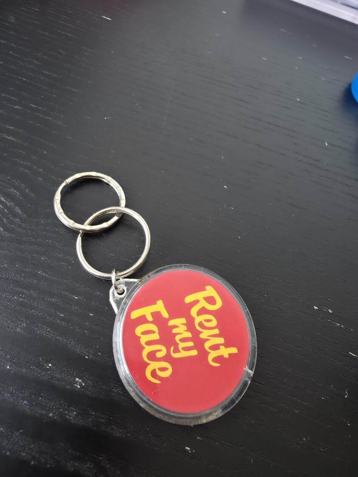 SS12 Supreme Rent My Face Keychain