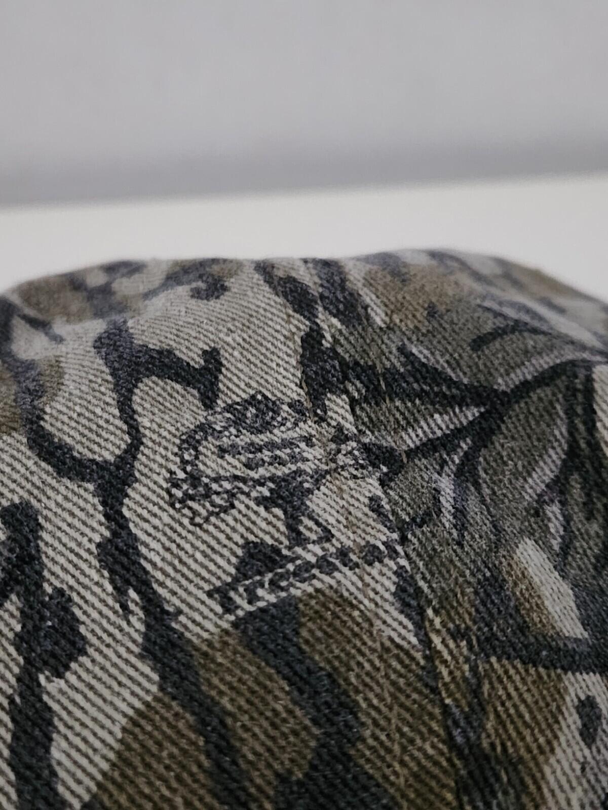 FW18 Supreme Military Camp Cap Mossy Oak Camo Hut Rotes Box-Logo