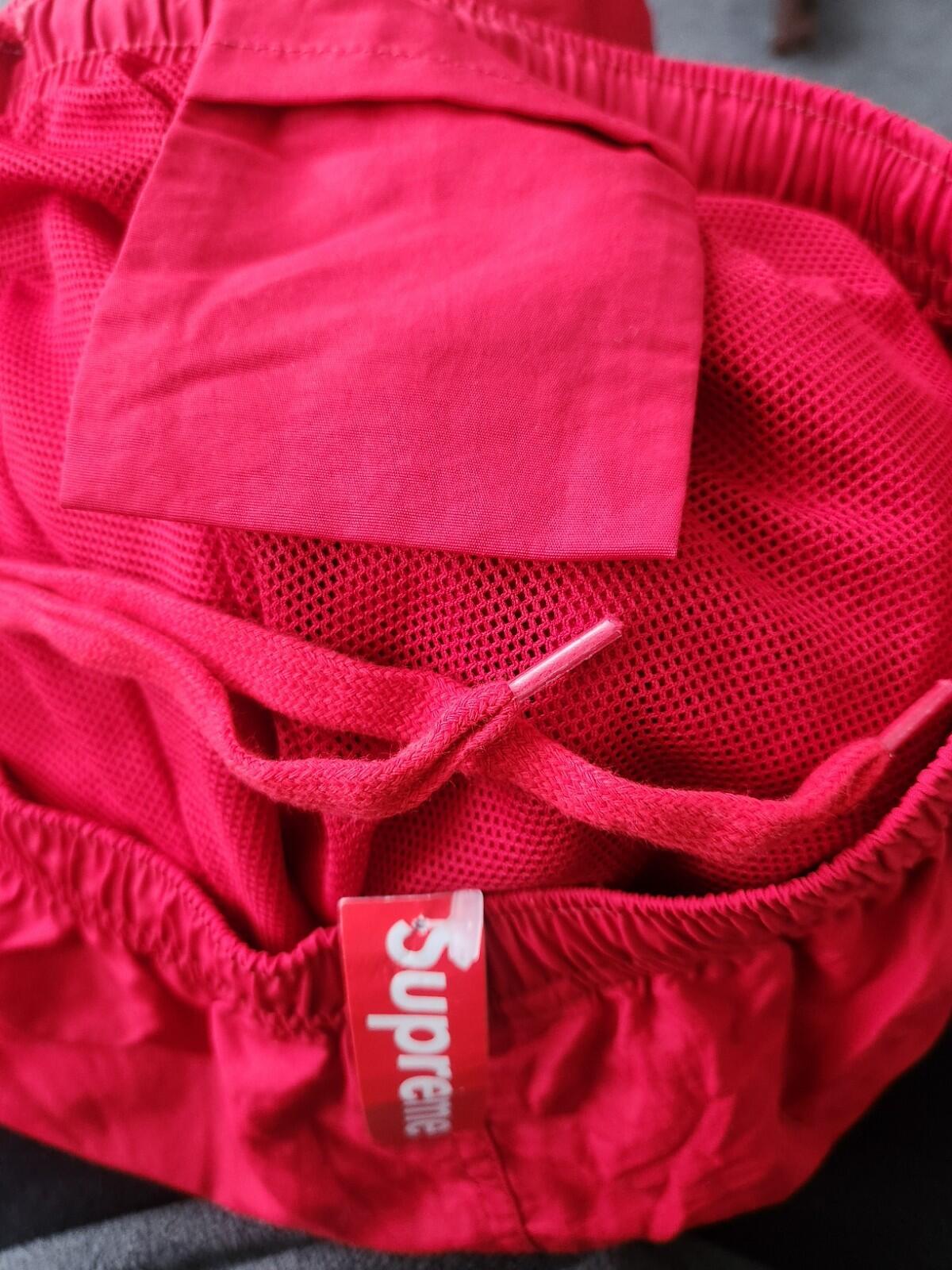 SS19 Supreme Nylon Trail Pant Red Size M