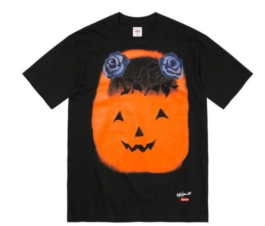 FW22 Supreme x Yohji Yamamoto Pumpkin tee camiseta negra XXL 2XL Nuevo / sin abrir