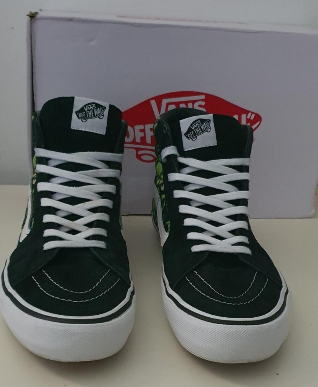 SS18 Supreme x Vans Skull Pile Sk8-Hi UK 10 US 11 EUR 44.5 Turnschuhe