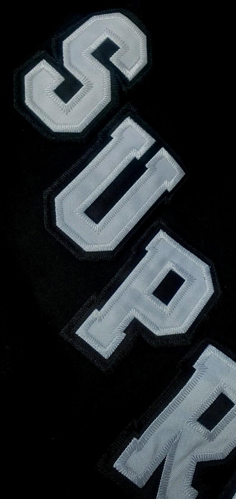FW22 Supreme Hockey Hooded Sweatshirt Schwarz Größe M