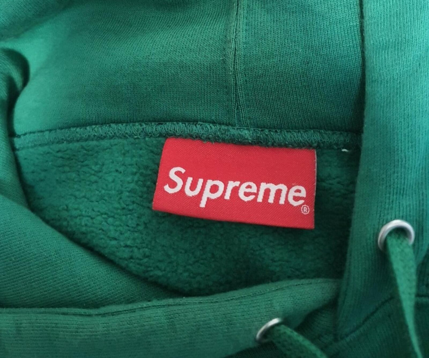 SS20 Supreme Metallic Rib Hooded Sweatshirt Size XL