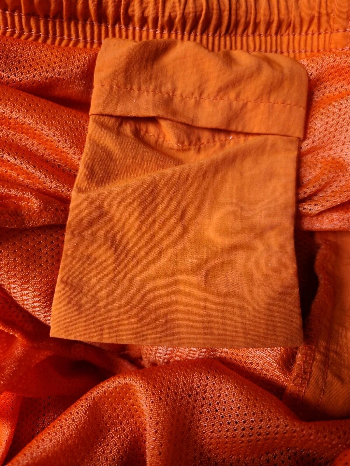 SS20 Supreme Mesh Panel Water Short Orange Swim Size L