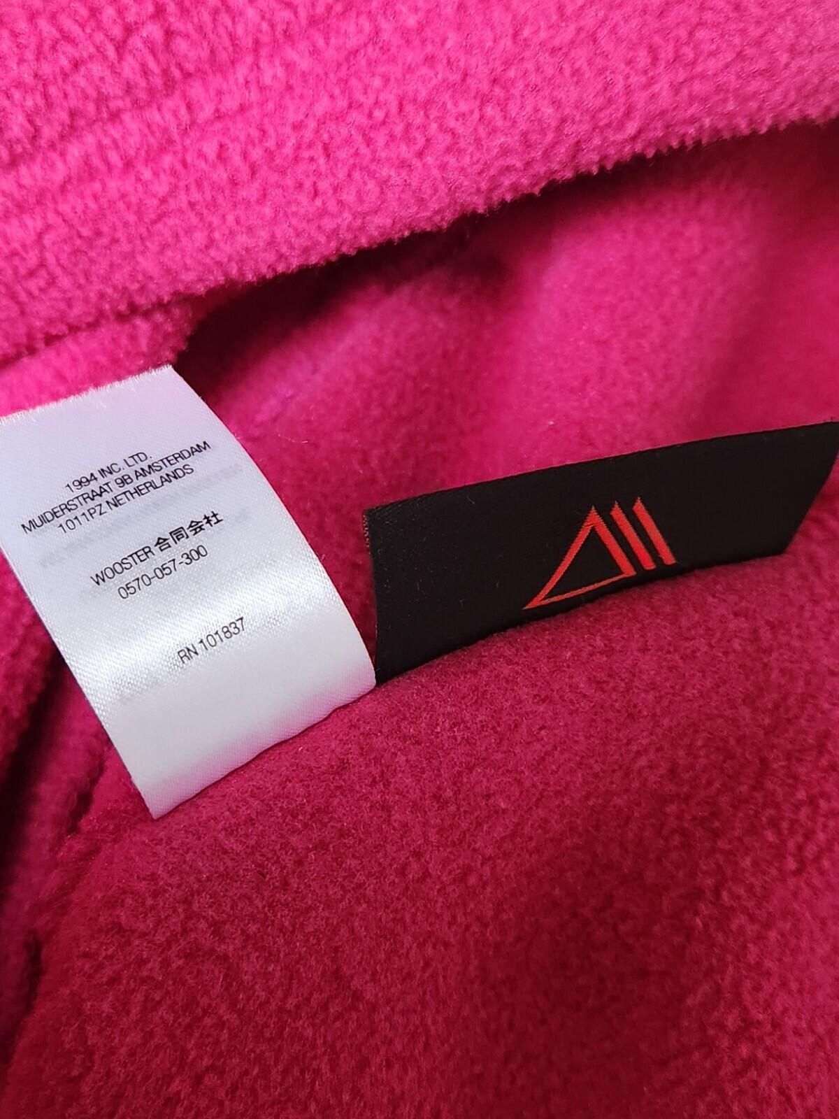 SS21 Supreme Polartec Half Zip Pullover Size M Medium Pink Fleece Magenta