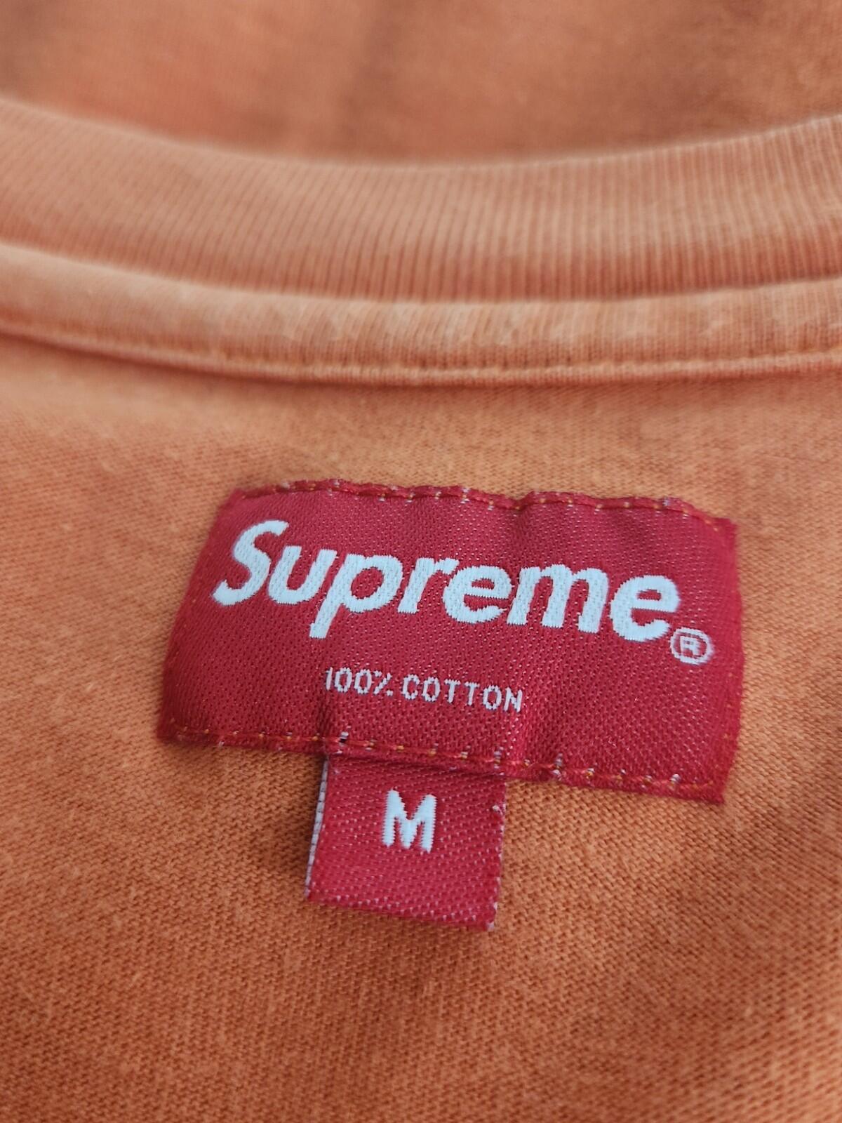SS20 Supreme Nothing Else S/S top Orange Tee Size M