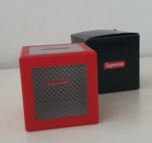 SS18 Supreme Illusion coin bank red moneybox Red Accessory New