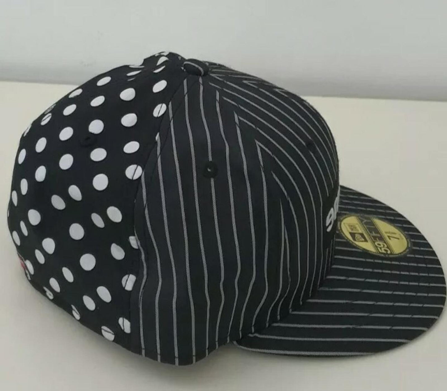 SS14 Supreme Comme Des Garcons New Era black cap hat 7 5/8