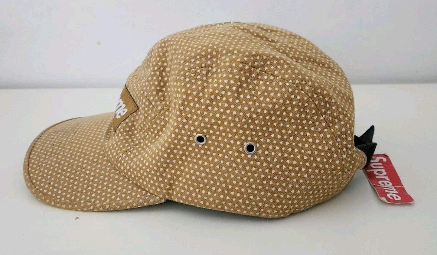 SS12 SUPREME Foulard Camp Cap Yellow Box Logo Hat New Vintage 2012 Triangles