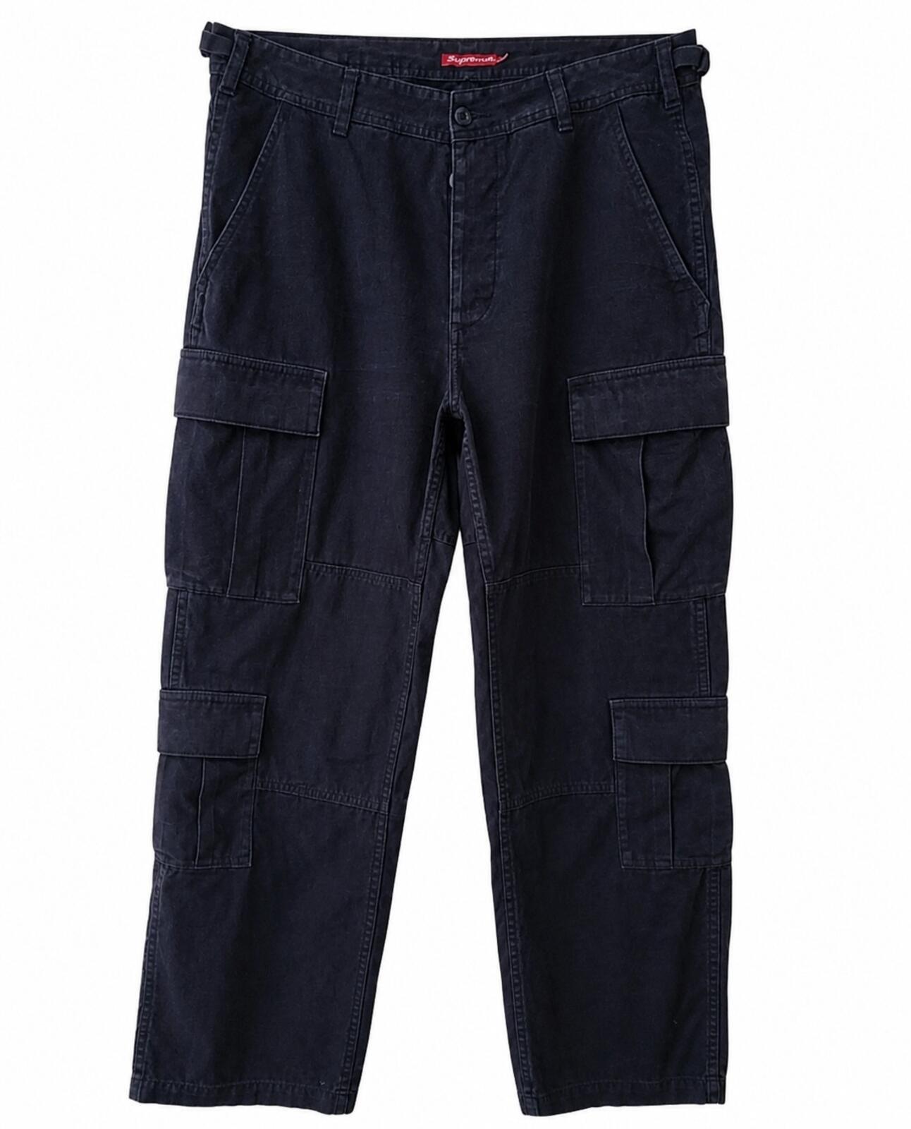 FW21 Supreme Cargo Pant Navy Size 34 W34 L32