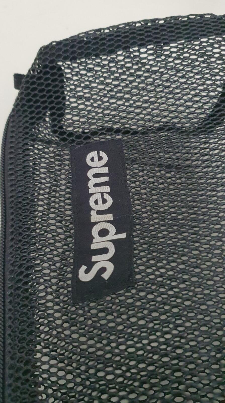 SS20 Supreme utility pouch black bag