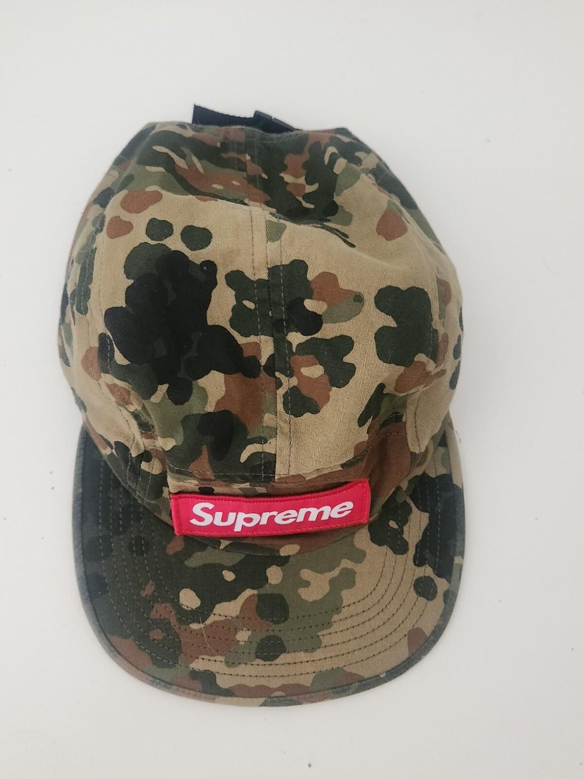 SS19 Supreme Military Camp Cap Deutsches Flecktarn-Tarnmuster