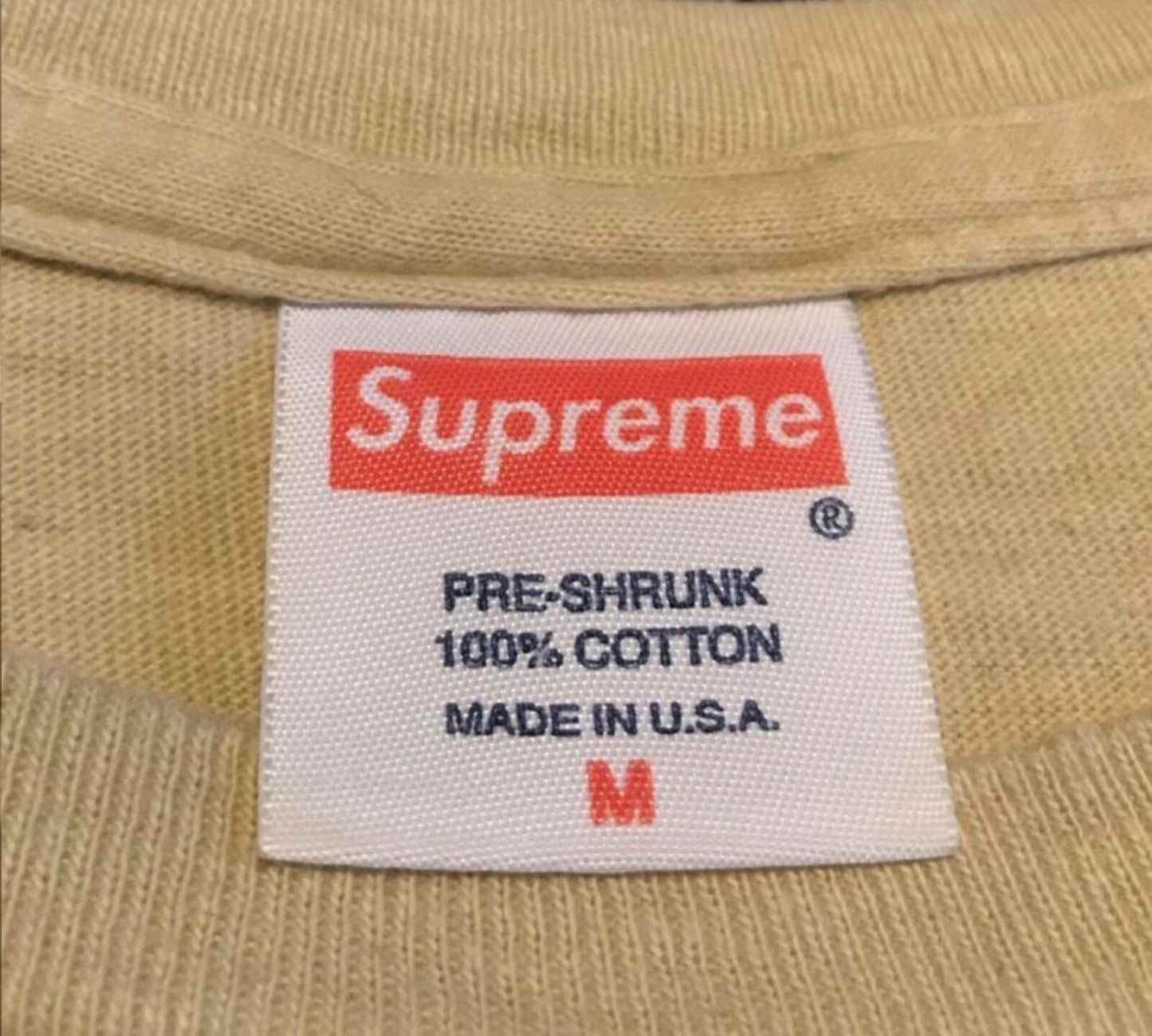 SS11 Supreme Mobb Deep Prodigy Photo Tee Sand Size M