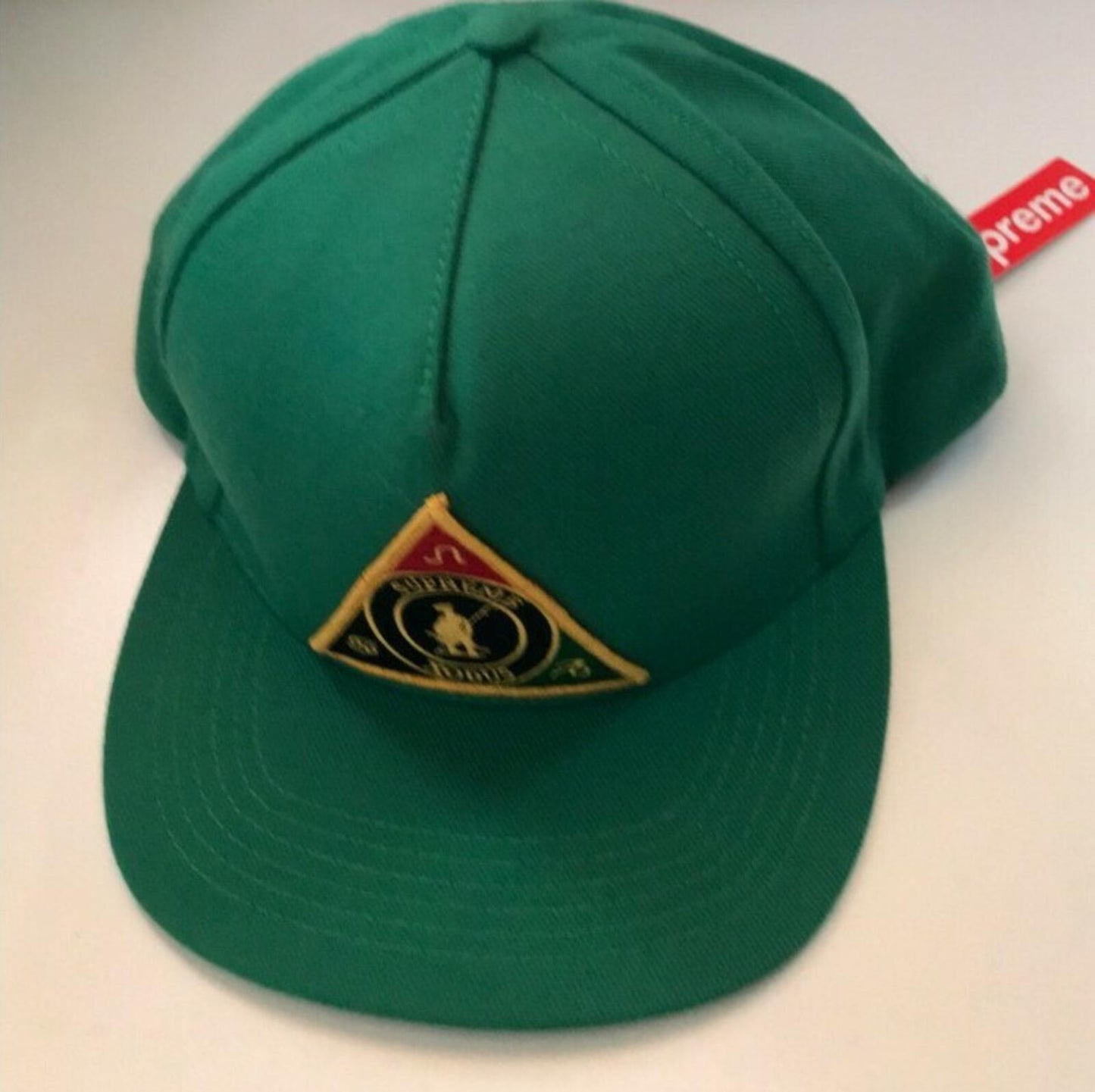 FW12 Supreme Starter Xodus green 5-panel hat cap Very Rare 2012