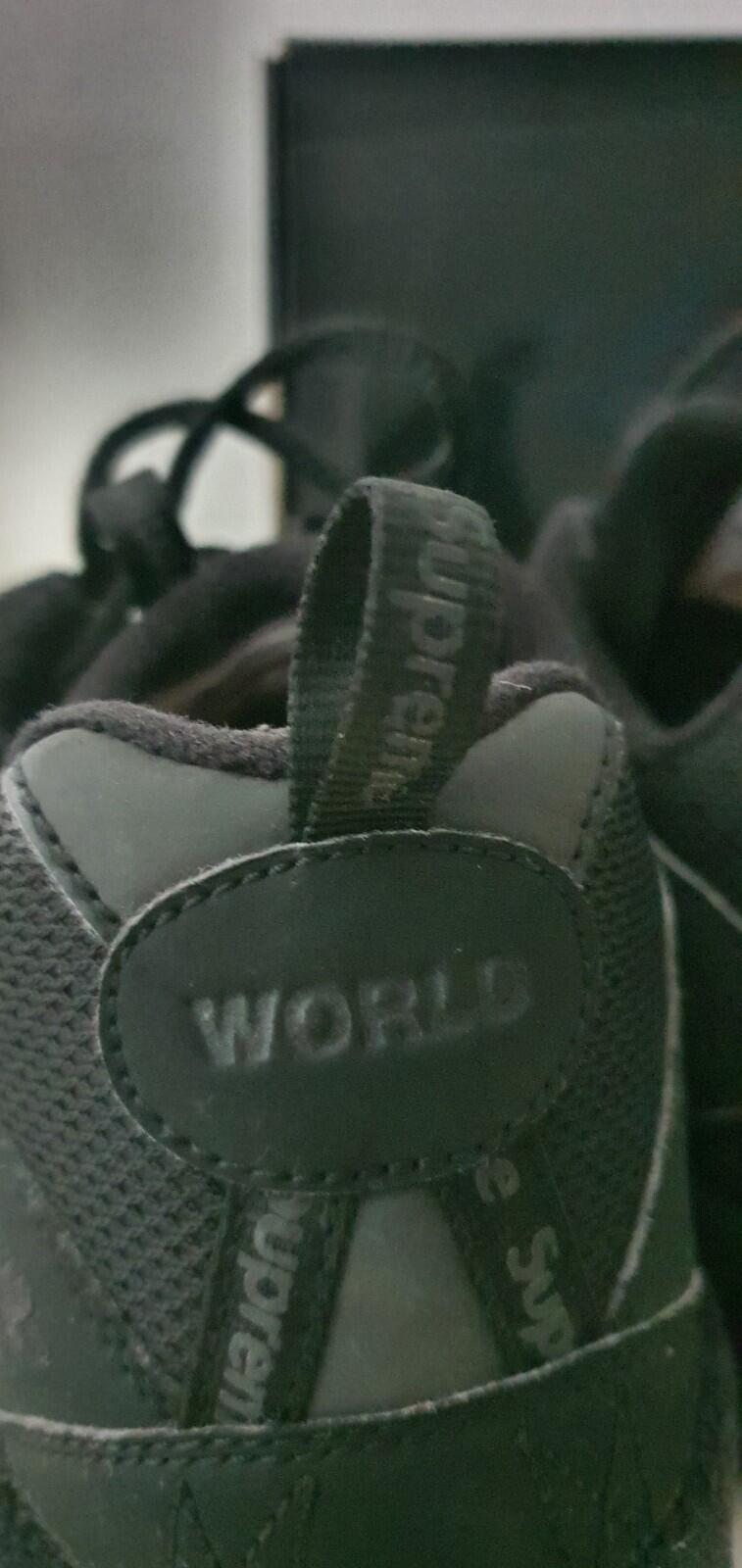 FW17 Supreme x Nike Air Humara '17 Sportschuhe Schwarz Größe US 10 UK 9 EU 44 Los