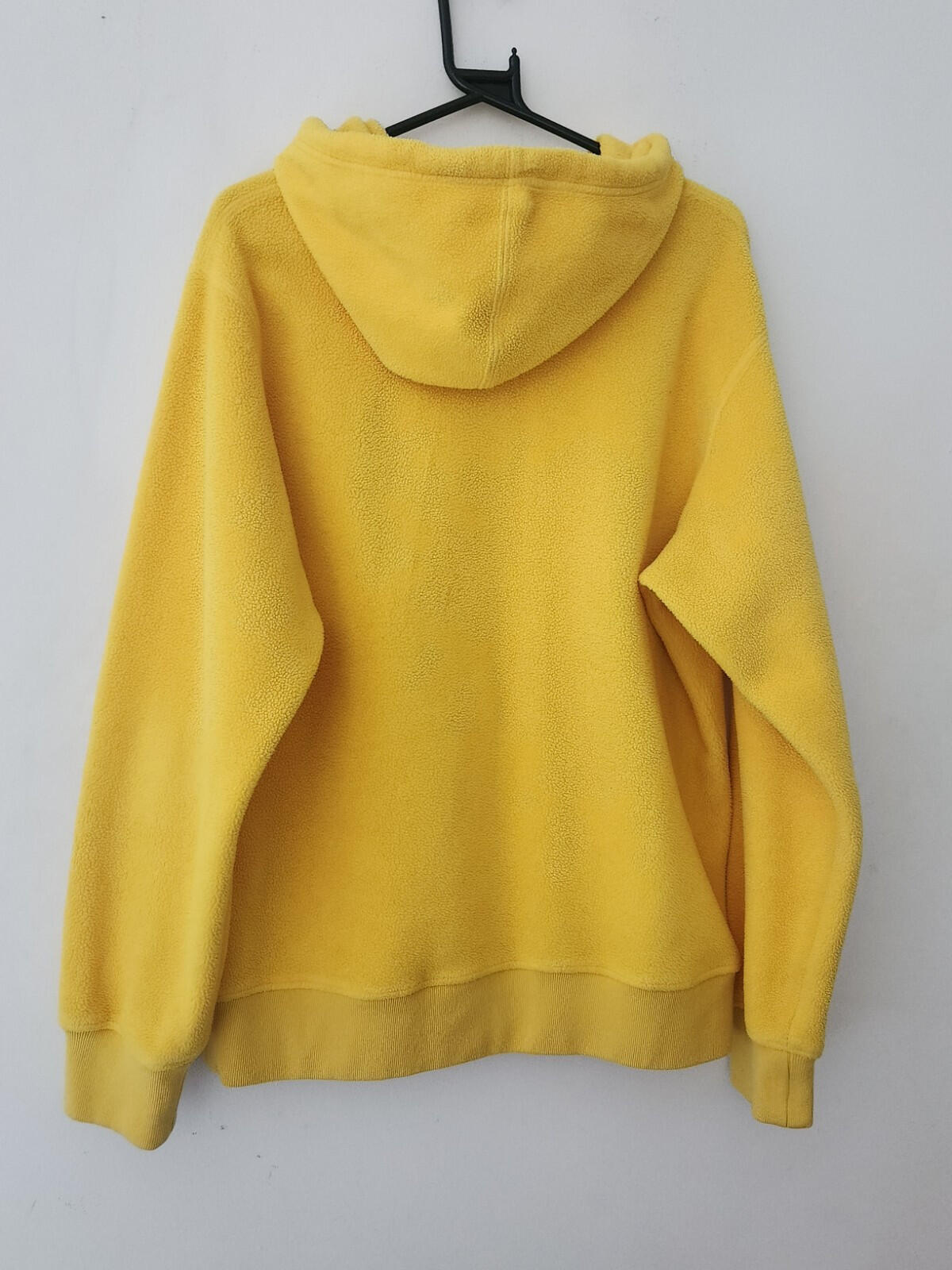 FW18 Supreme Polartec Hooded Sweatshirt Fleece Yellow M