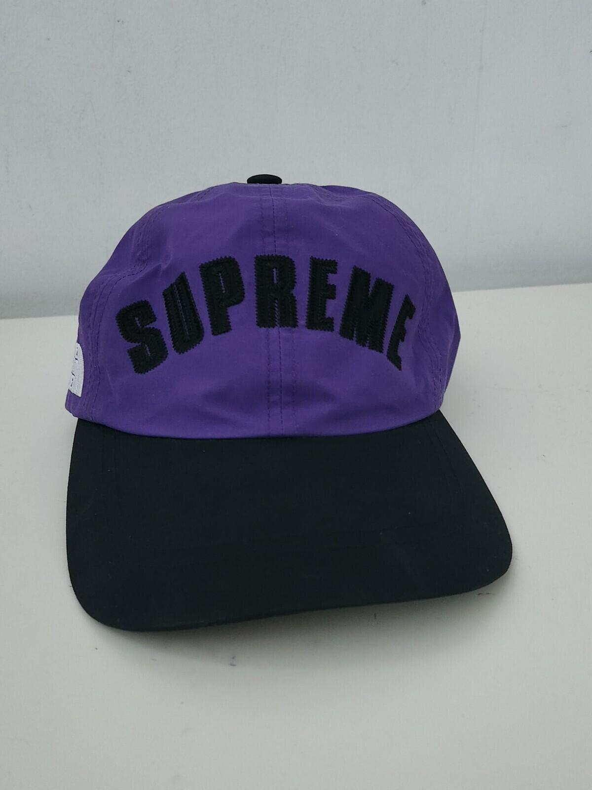 SS19 Supreme THE NORTH FACE Arc Logo 6-Panel Cap GORETEX Purple