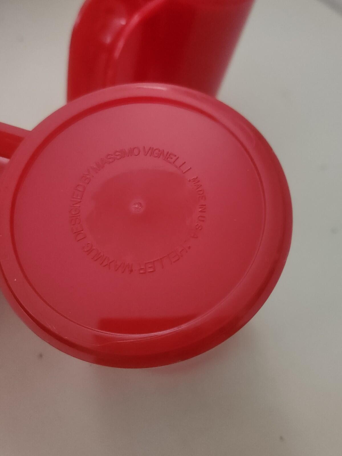 SS20 Supreme x Heller Mugs (Set Of 2) Red Accessories