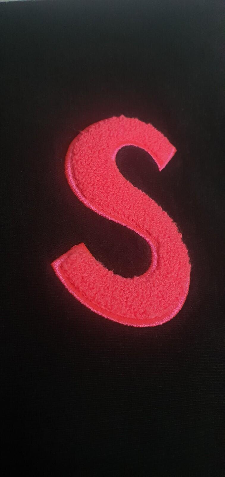 Set of FW19 Supreme S Logo sweatpant + Hooded Sweatshirt Black Hoodie Pants M