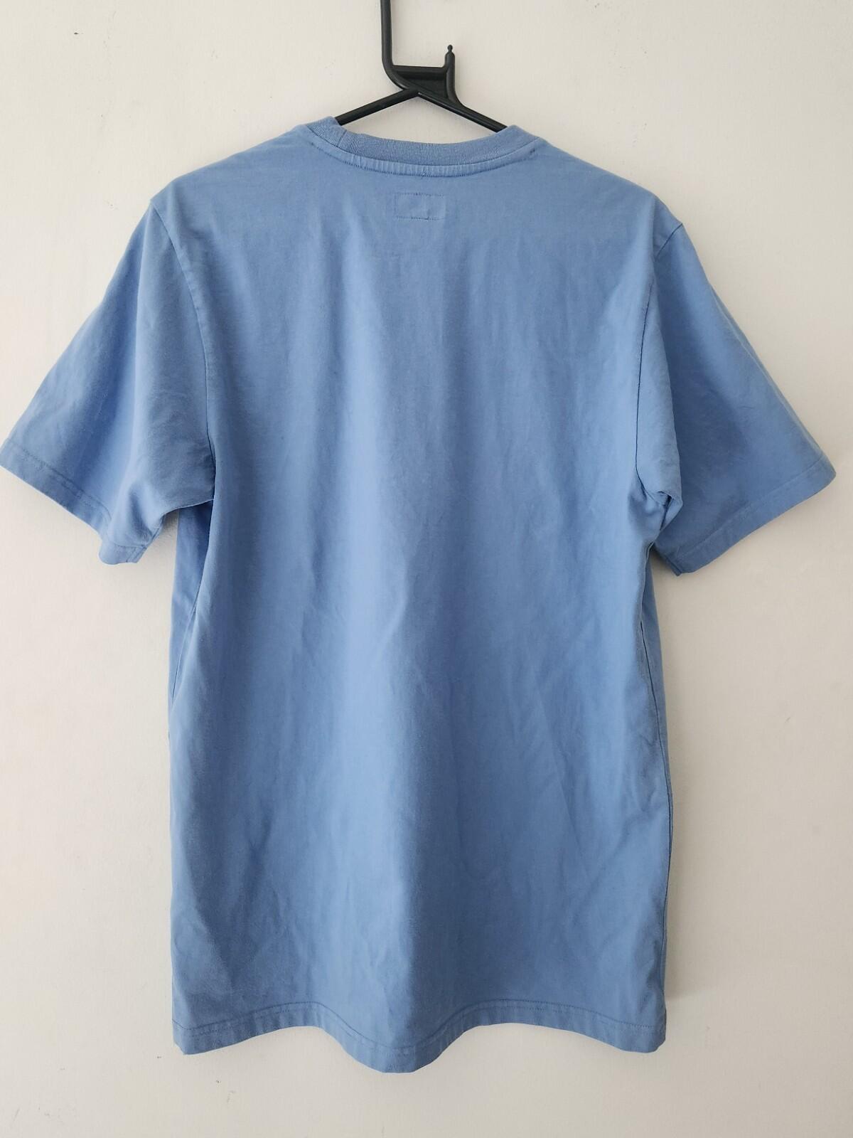 SS21 Supreme Floral Appliqué S/S Top T-Shirt Größe M Medium Hellblaues T-Shirt