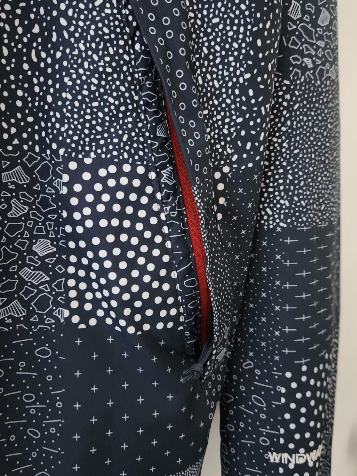 THE NORTH FACE Patchwork Coach Jacket Windwall Light Summer Navy S Small TNF