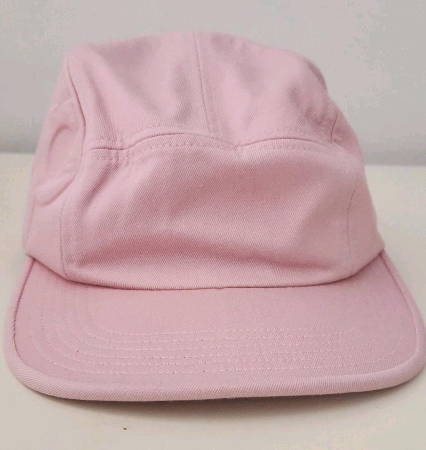 Gorra FW16 Supreme Raised Sup Camp rosa