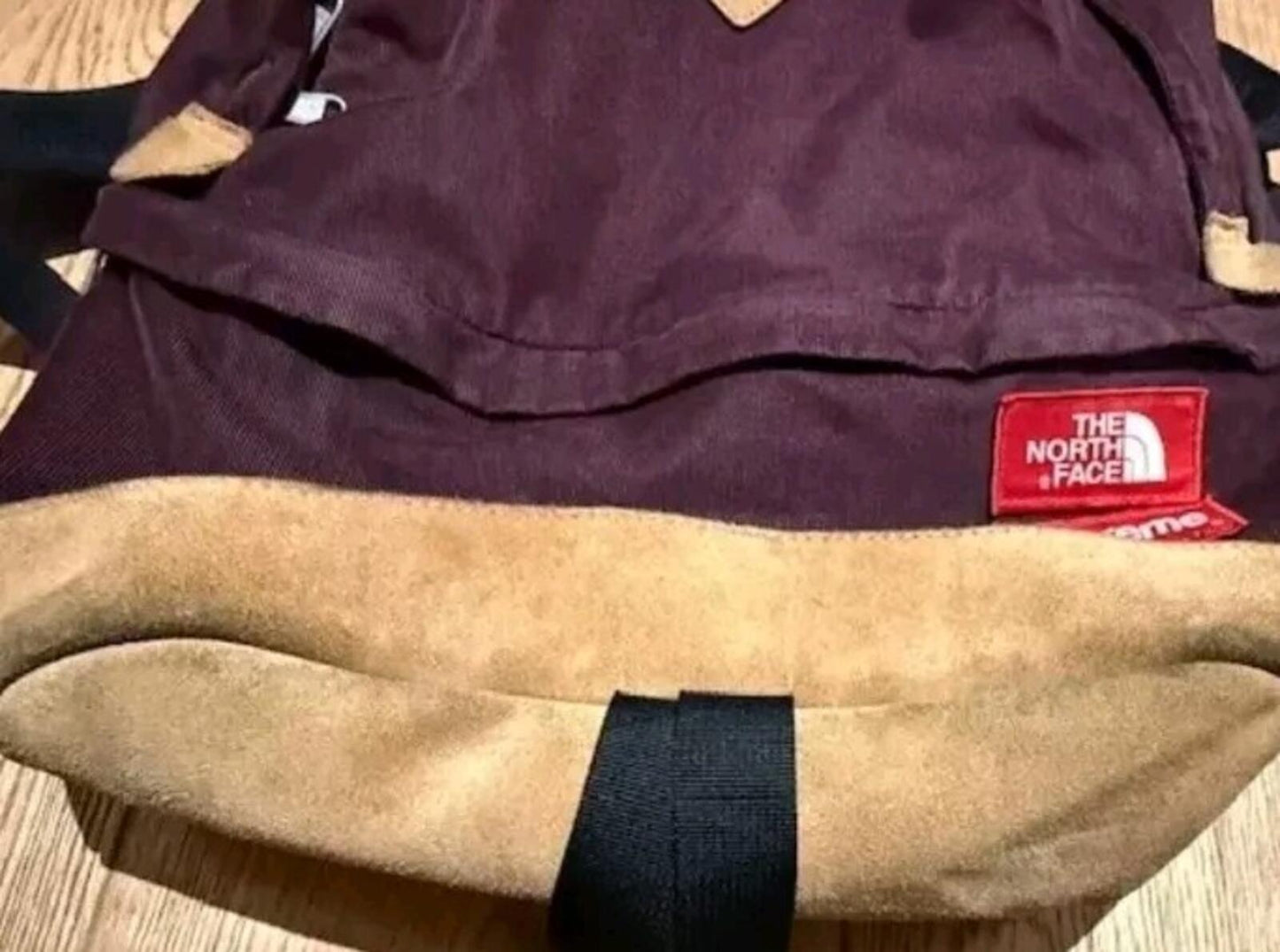 FW12 Supreme x THE NORTH FACE Corduroy Suede Day Pack Backpack Bag