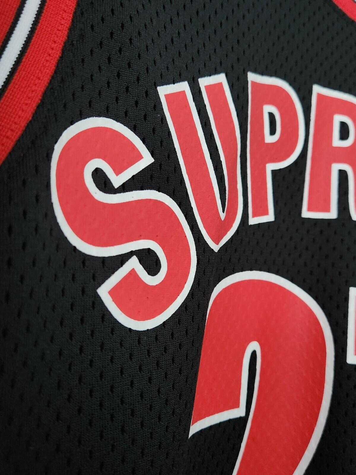 SS21 Supreme Basketball Jersey hooded sweatshirt Black Red hoodie S Small