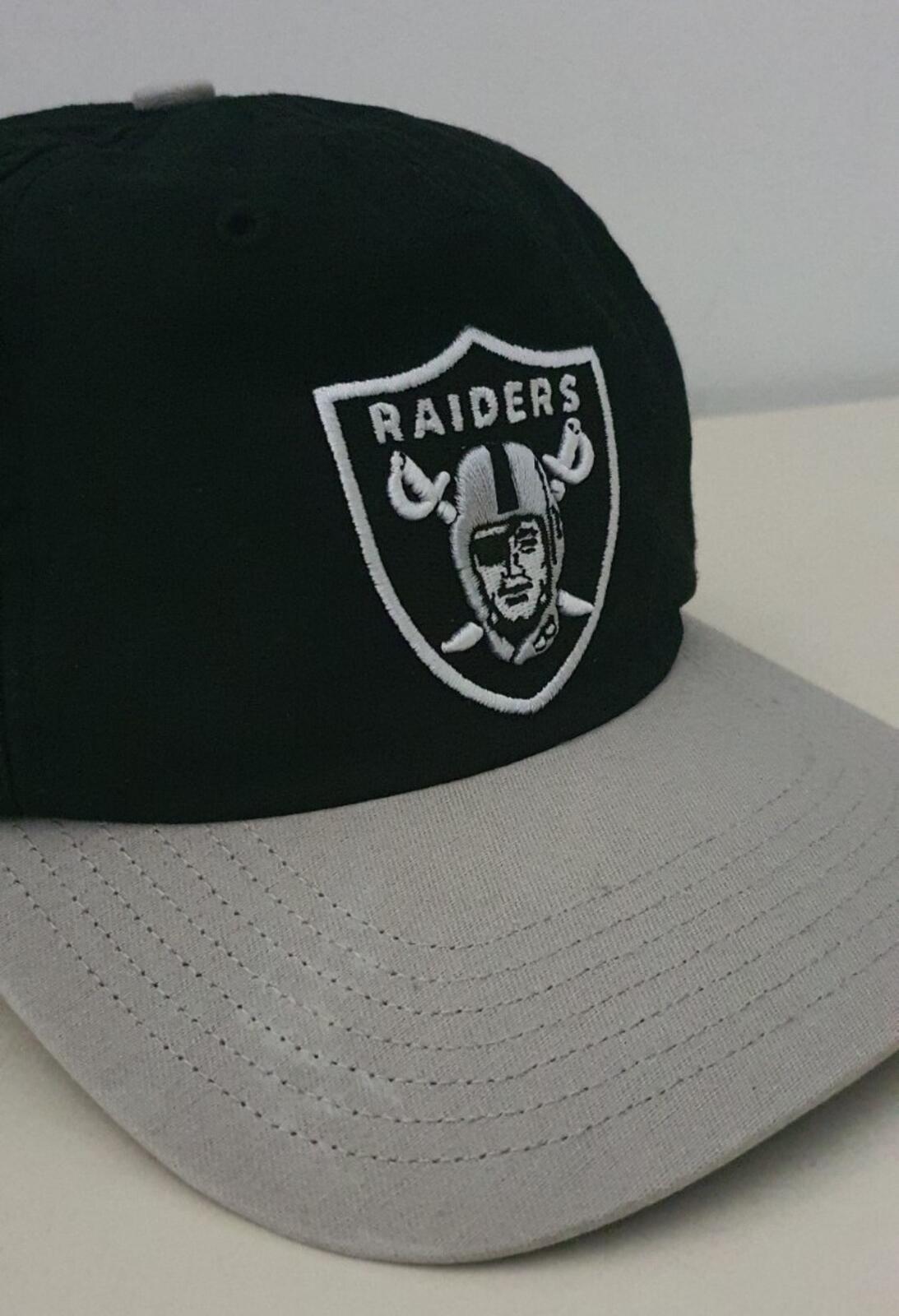 SS19 Supreme x NFL x Raiders X 47' 5-panel black cap hat