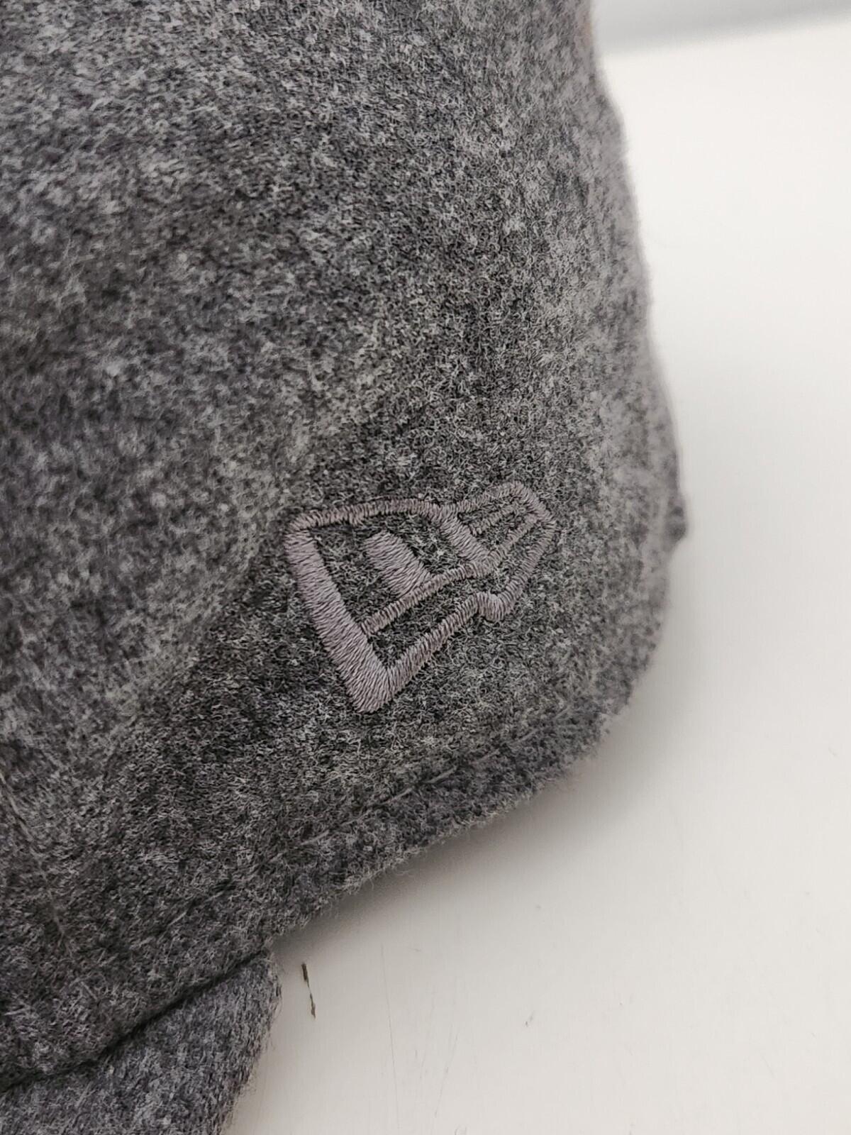 FW11 Supreme Loro Piana Box Logo New Era Grey Wool Cashmere hat 7 1/4 Vintage