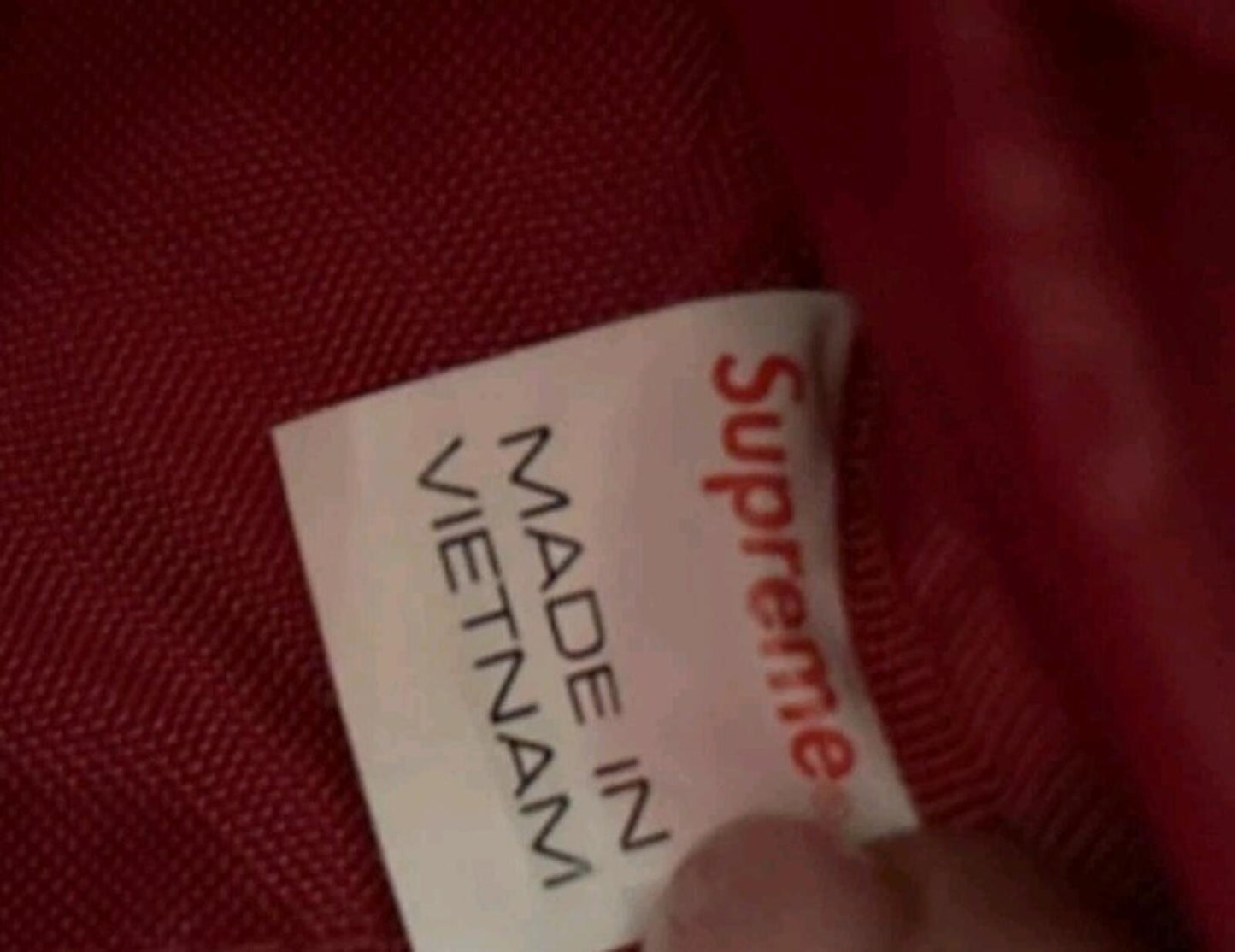 SS20 Supreme backpack Cordura Bag Mesh Dark Red Rucksack