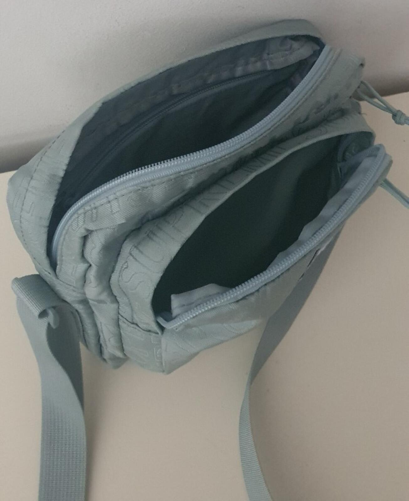 SS19 Supreme Umhängetasche Eisblau Cordura-Gewebe Hellblau