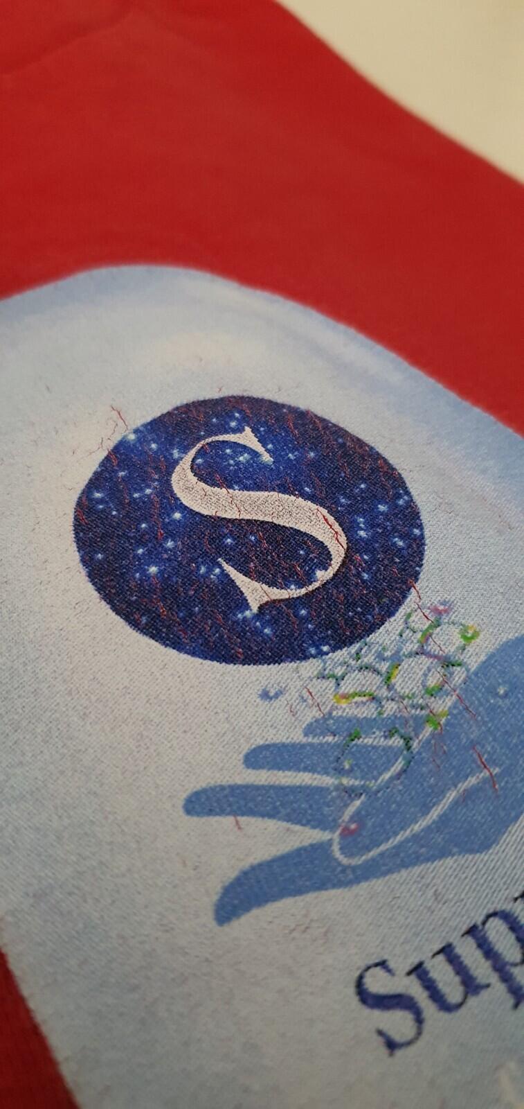 FW19 Supreme Super Cream camiseta roja talla XL