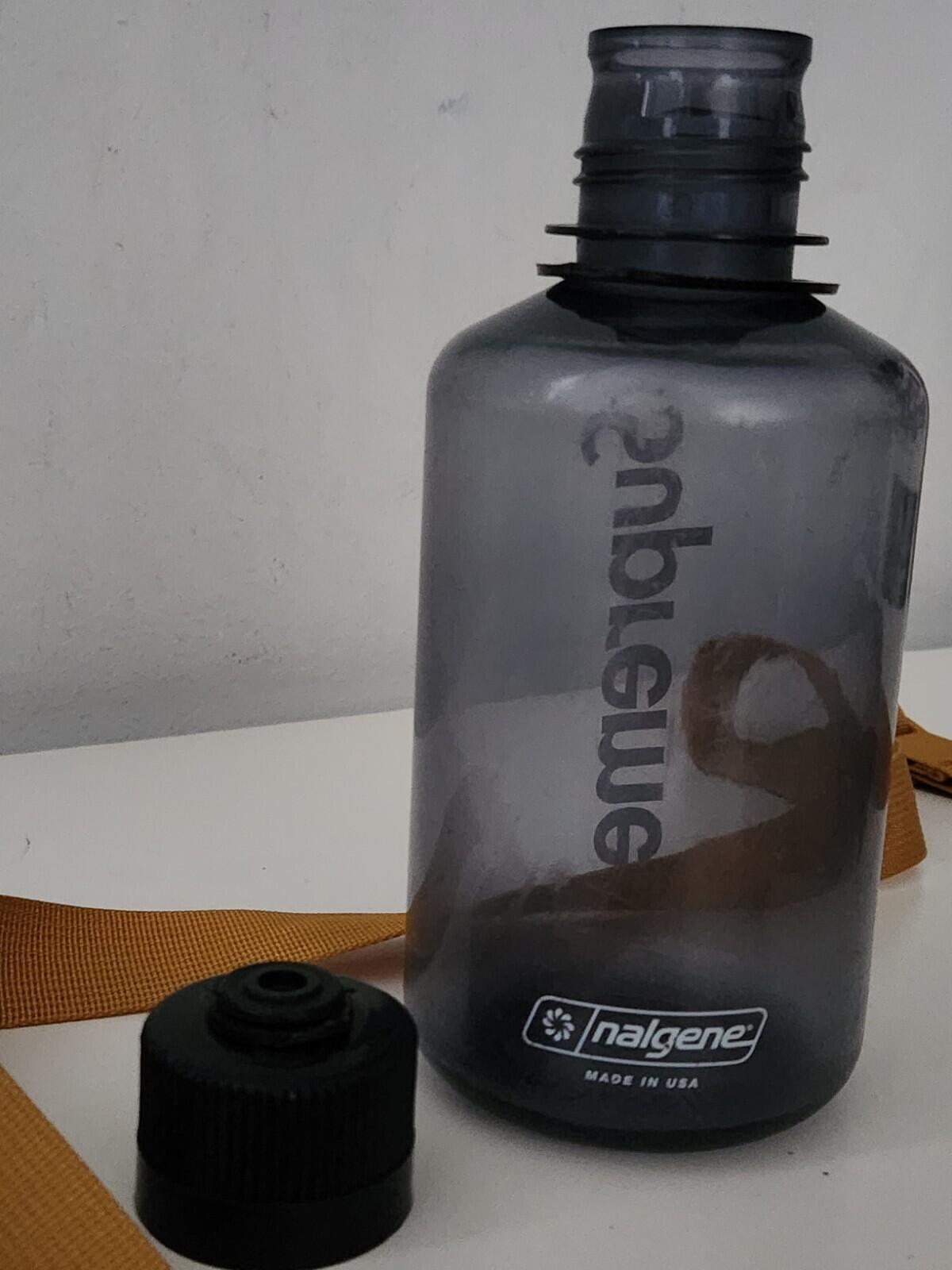SS22 Supreme Umhängetasche Braun Schulter Wasserdicht Nalgene Flasche 500ml
