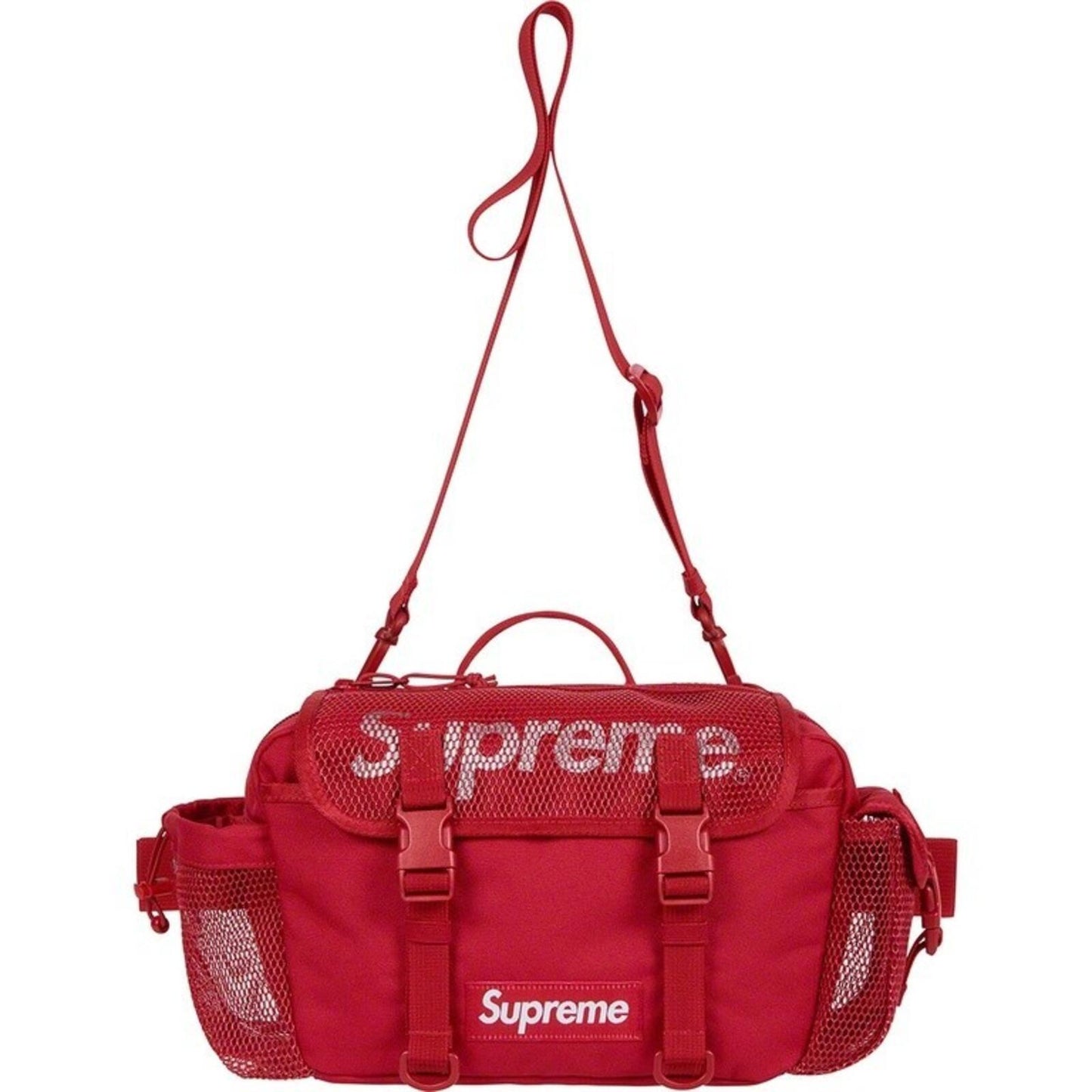 SS20 Supreme Waist Bag Dark Red
