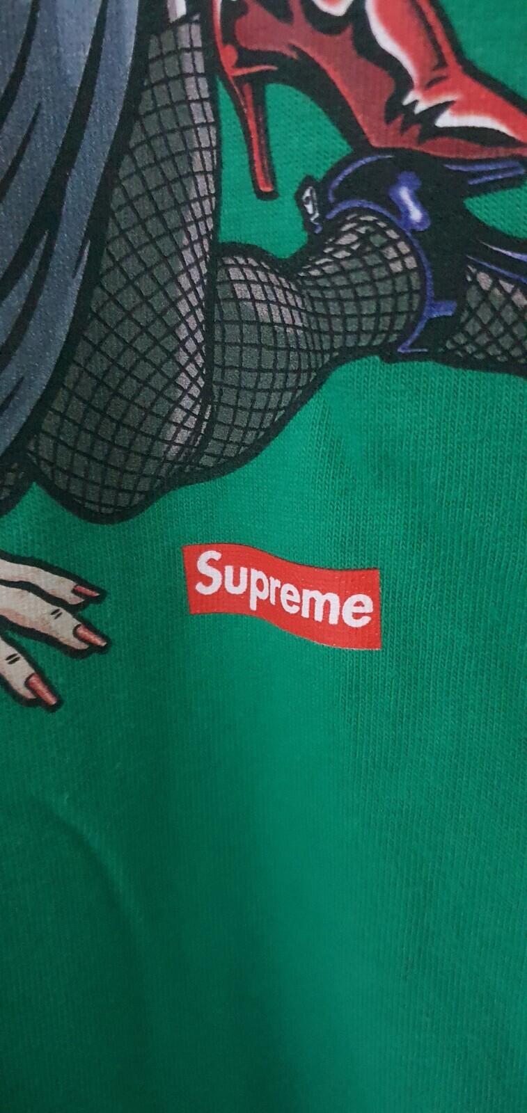 FW22 Supreme Nuns Green Tee Green Size S Original Artwork By Sean Cliver