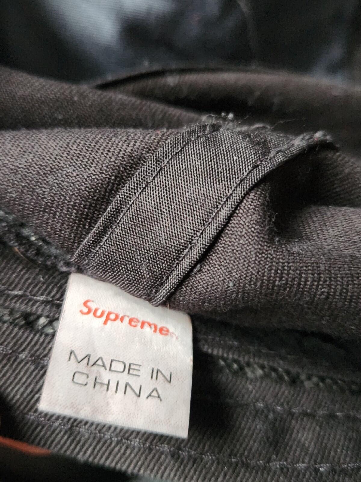 FW19 Supreme Chino Twill Gel S Logo 6-panel Green Hat Cap