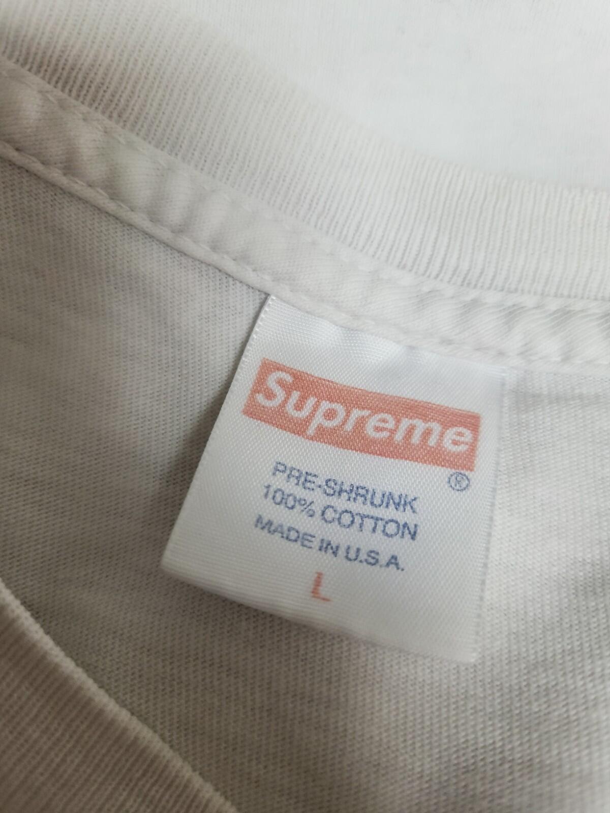 SS14 Supreme Lude Tee White Size L