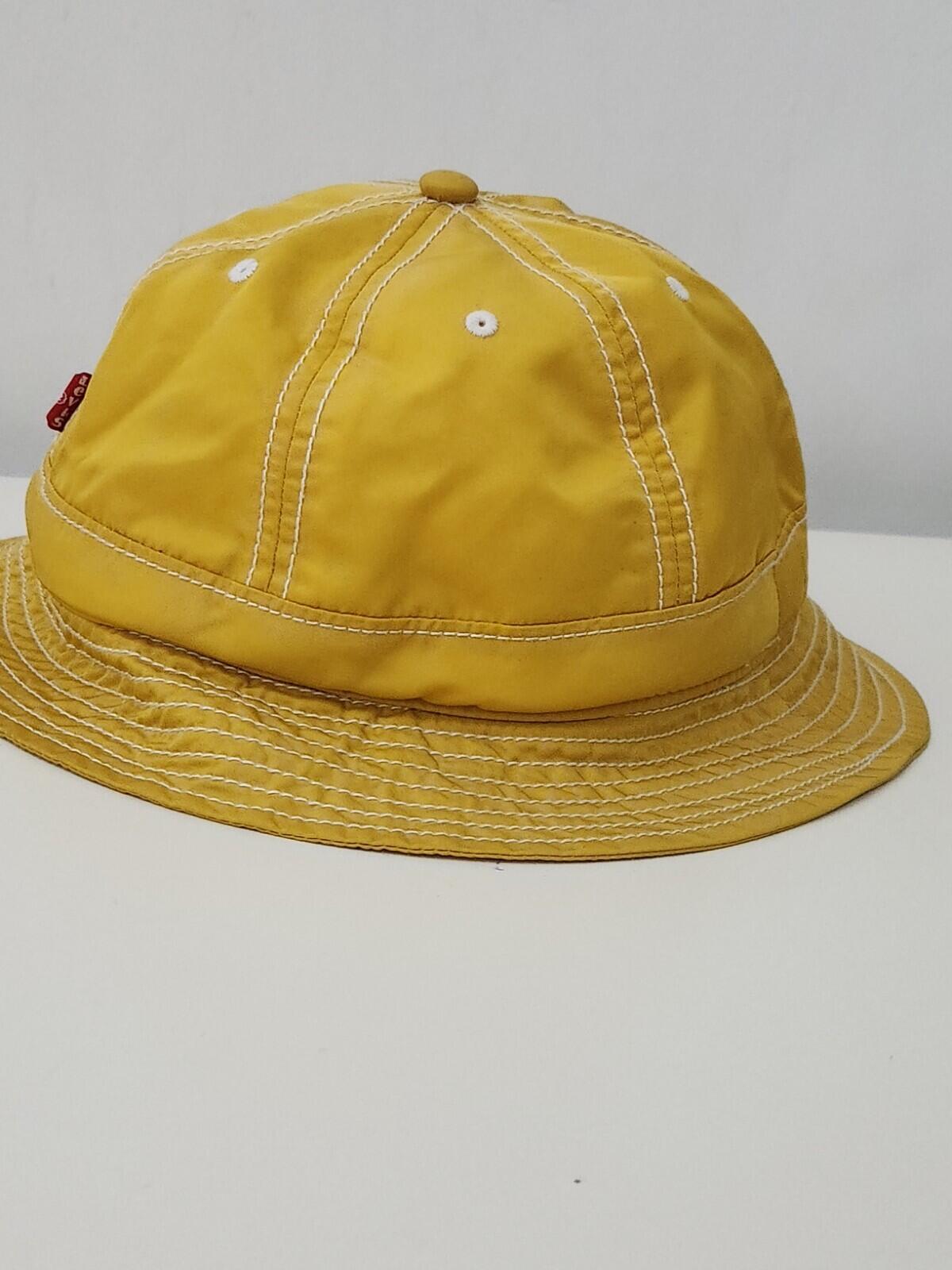 FW19 Supreme x LEVI'S Nylon Bell Hat crusher Yellow bucket M / L Medium / Large