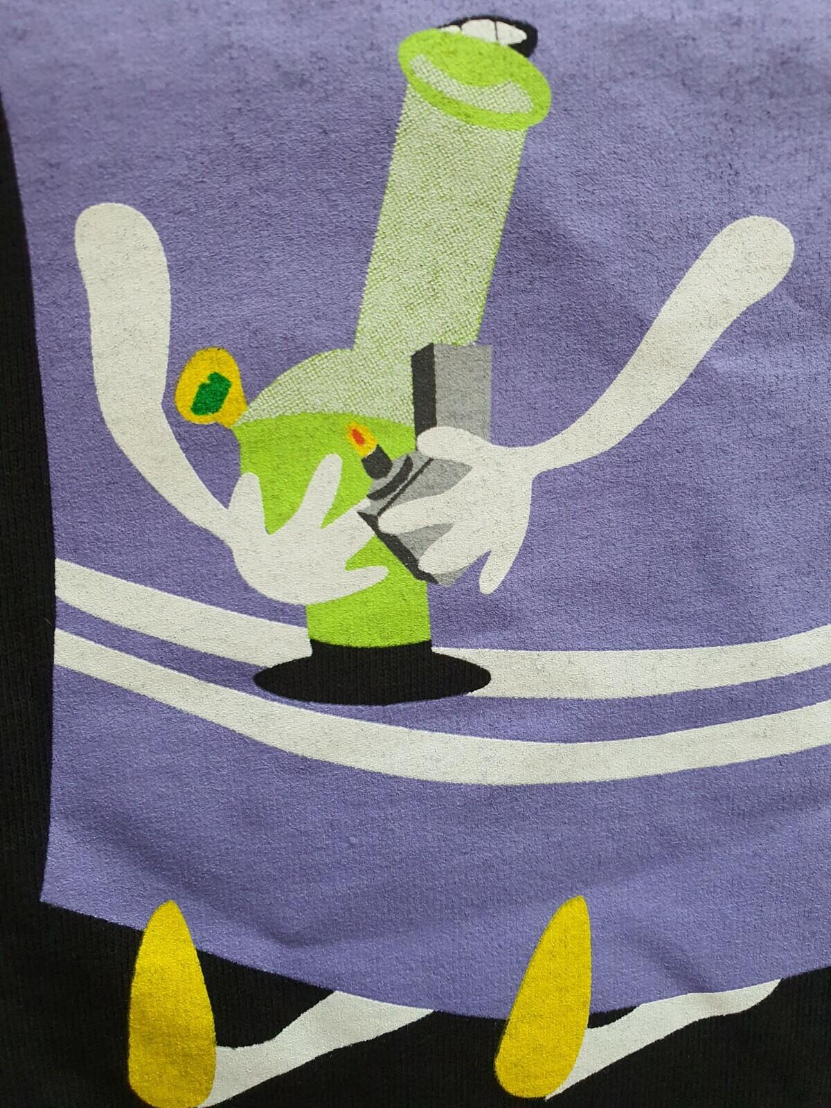 2015 HUF x SOUTH PARK '420 PACK' TOWELIE Tee Black size S