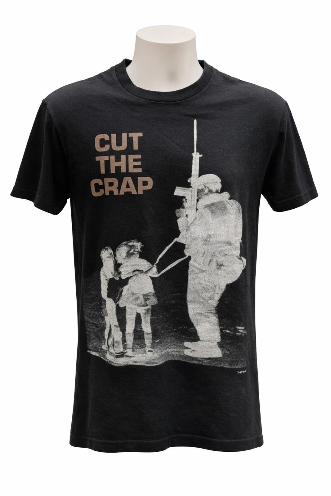 SS09 Supreme Cut The Crap Tee Black Size M