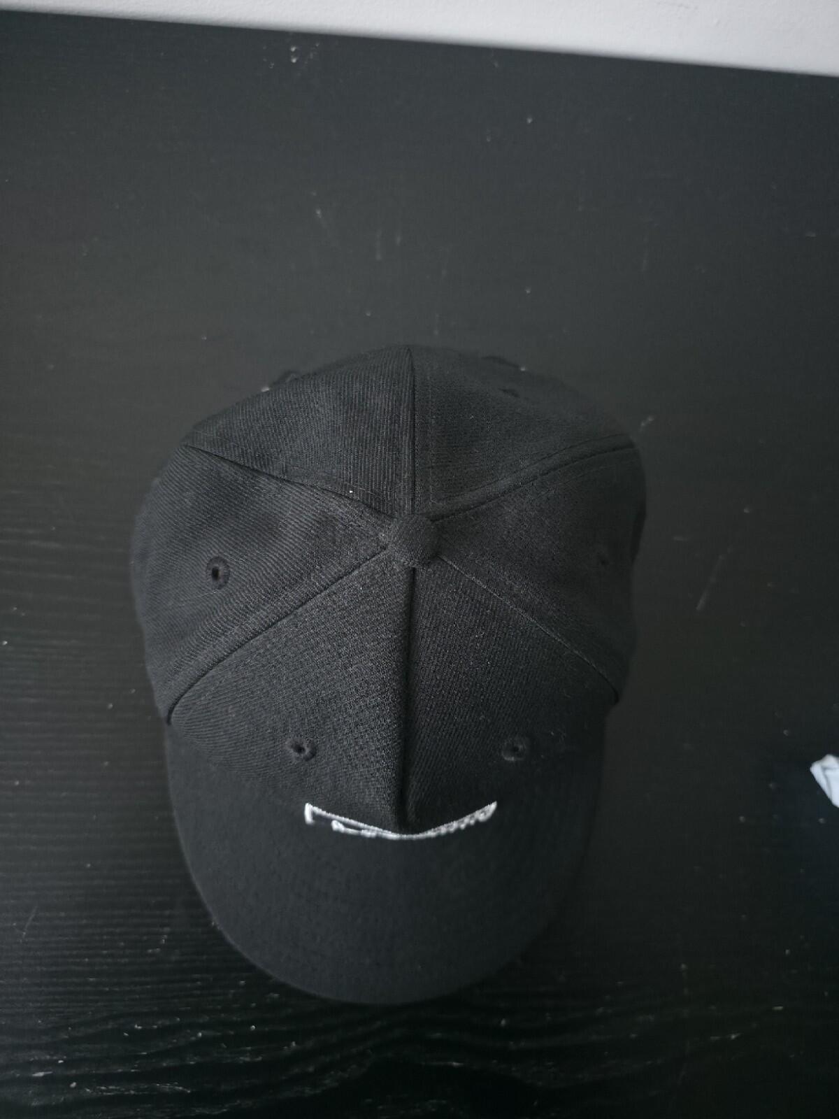 SS09 Supreme x Malcolm McLaren Keith Haring New Era Snapback Cap Black