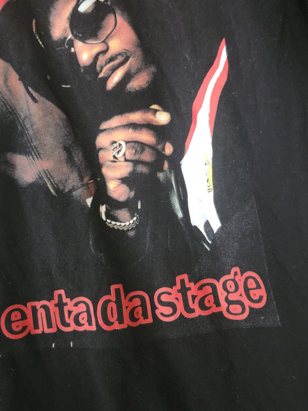 FW22 Supreme Enta Da Stage tee Size M Medium T-shirt Black Moon