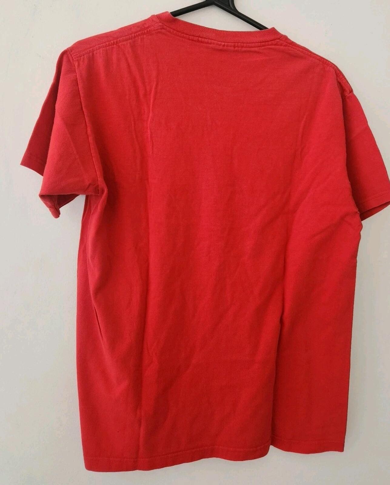 SS12 Supreme Sideways logo tee size M Medium Red t-Shirt horizontal Very Rare