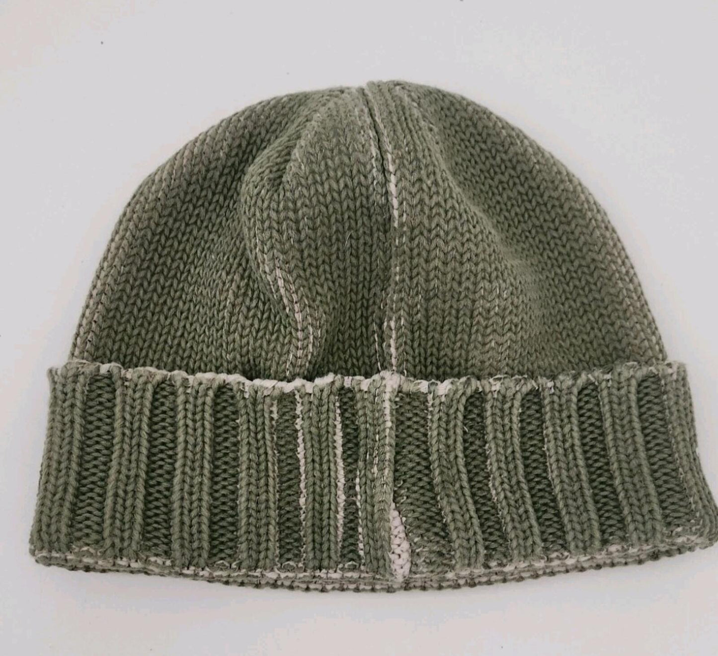 SS22 Supreme Overprint Beanie Olive Cotton Hat Green