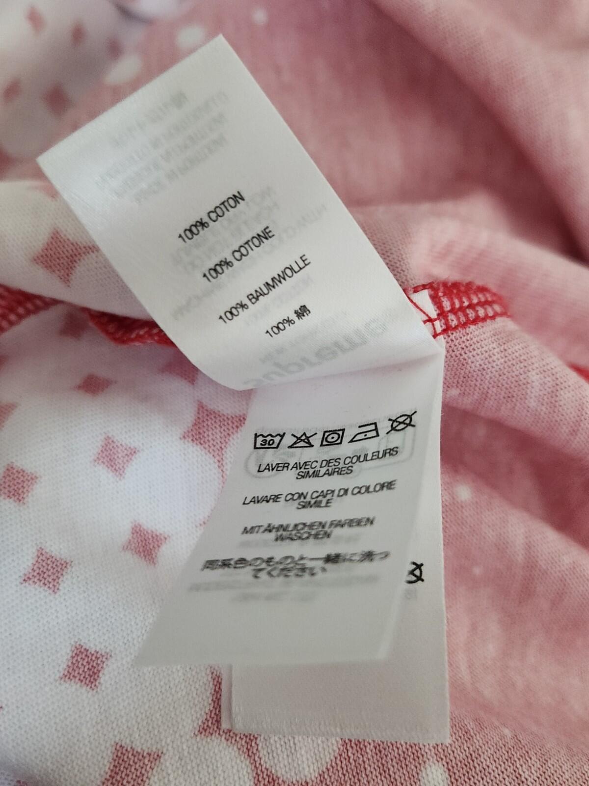 SS24 Supreme Halftone S/S Top Red Tee Short Sleeve T-shirt